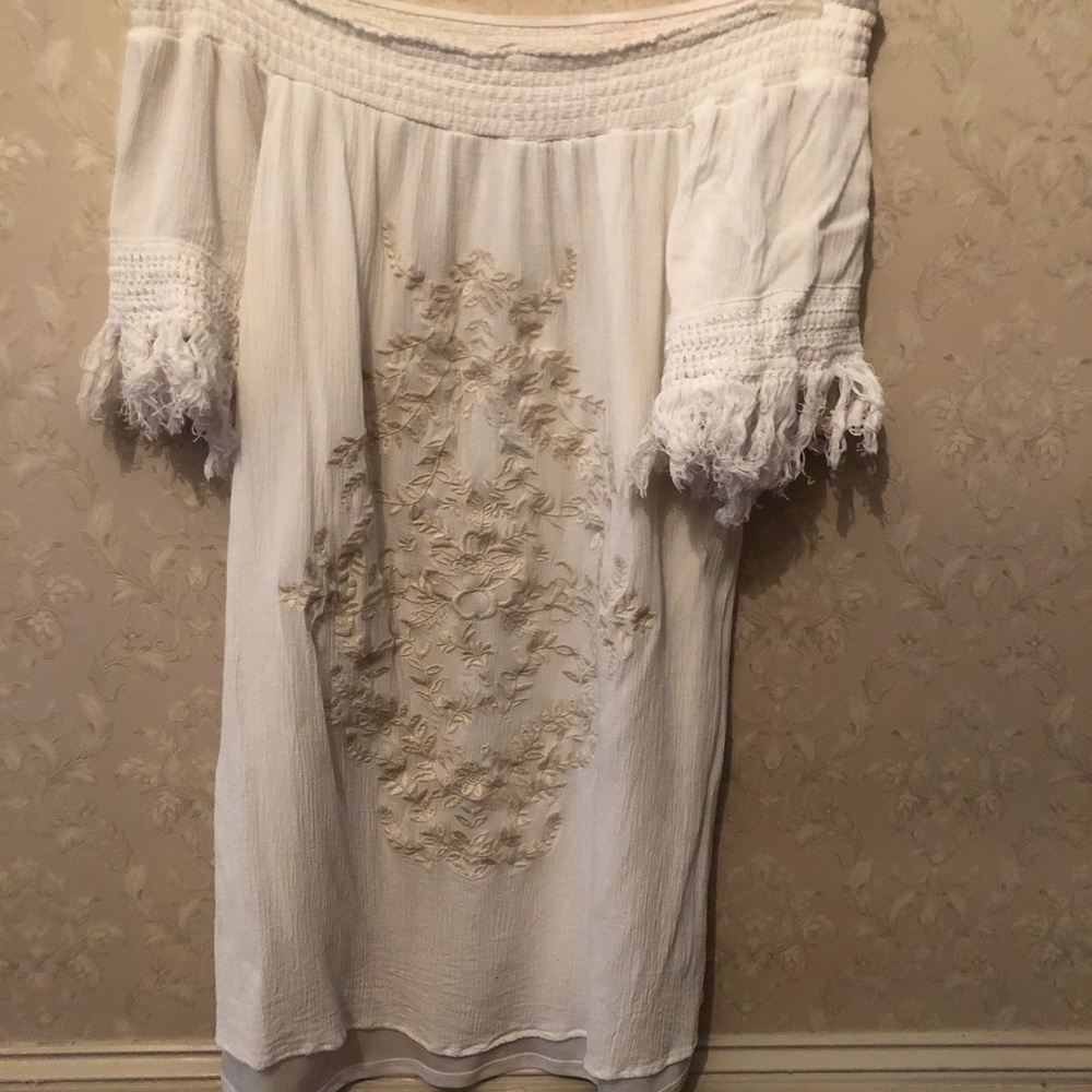 Off the shoulder dress